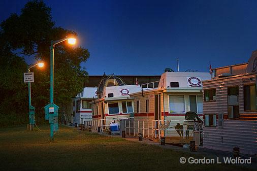 Houseboat Row_13311-3.jpg - Photographed along the Rideau Canal Waterway at Smiths; Falls, Ontario, Canada.